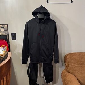 Spyder Black Jacket w/ jogger pants